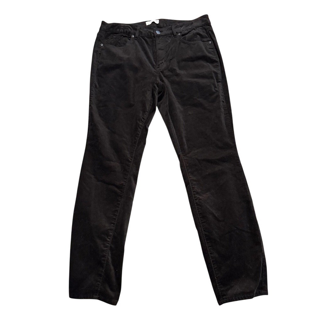 LOFT Women's Classic Black Skinny Jeans